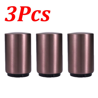 1-3Pcs Stainless Steel Beer Bottle Opener Automatic Magnet Beer Opener Stainless Steel Push down Opener Wine Kitchen Bar Tools