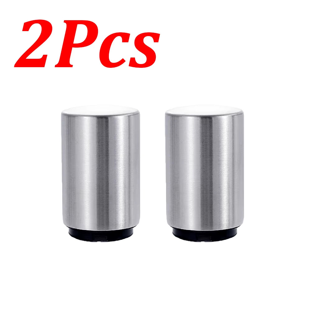 1-3Pcs Stainless Steel Beer Bottle Opener Automatic Magnet Beer Opener Stainless Steel Push down Opener Wine Kitchen Bar Tools
